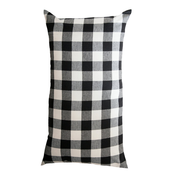 Gracie Oaks Buffalo Check Lumbar Pillow Cover Wayfair